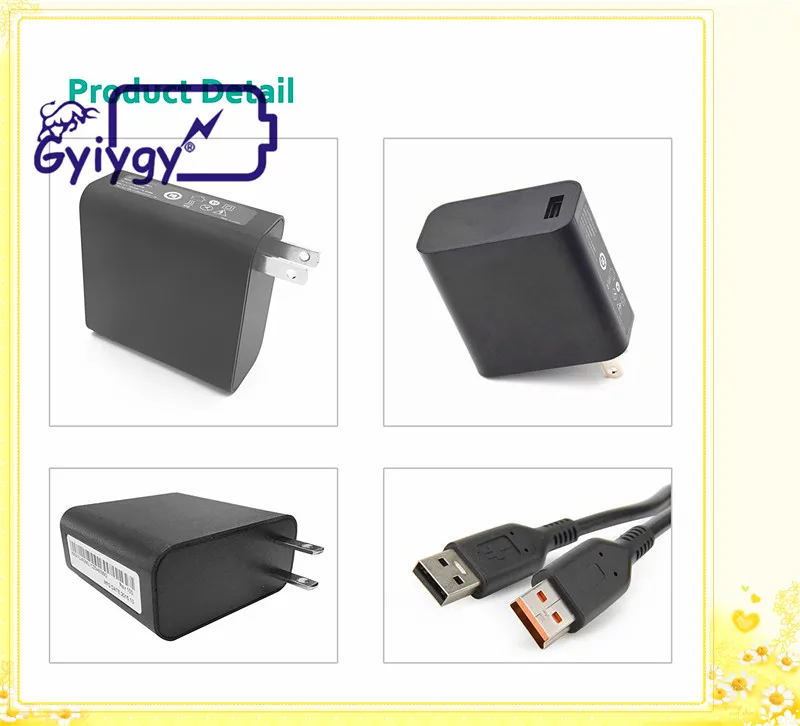 20V 3.25A 5.2V2A 65 Вт адаптер питания зарядное устройство ADL65WLA прозрачная защита для