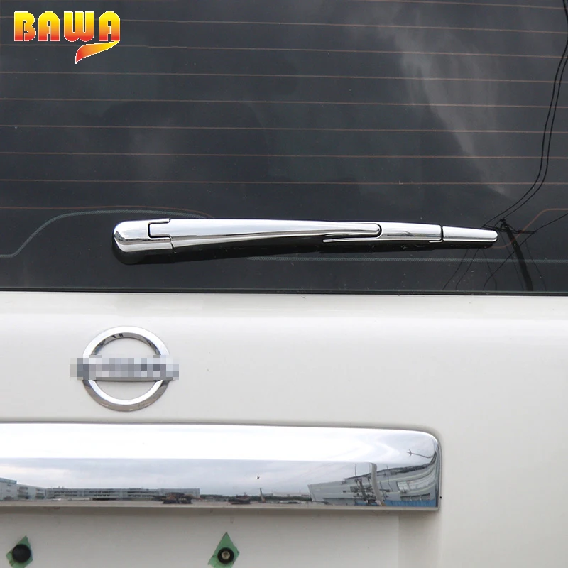 BAWA ABS Car Exterior Rear Rain Windowscreen Windshield Wiper Blade Decorative Cover For Nissan Patrol 2017 Up Styling | Автомобили и