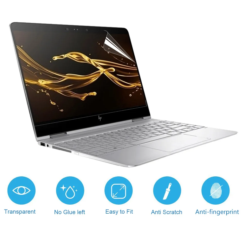 Прозрачная защитная пленка для экрана ноутбука 13 3 дюйма HP Spectre x360 W HD кристально