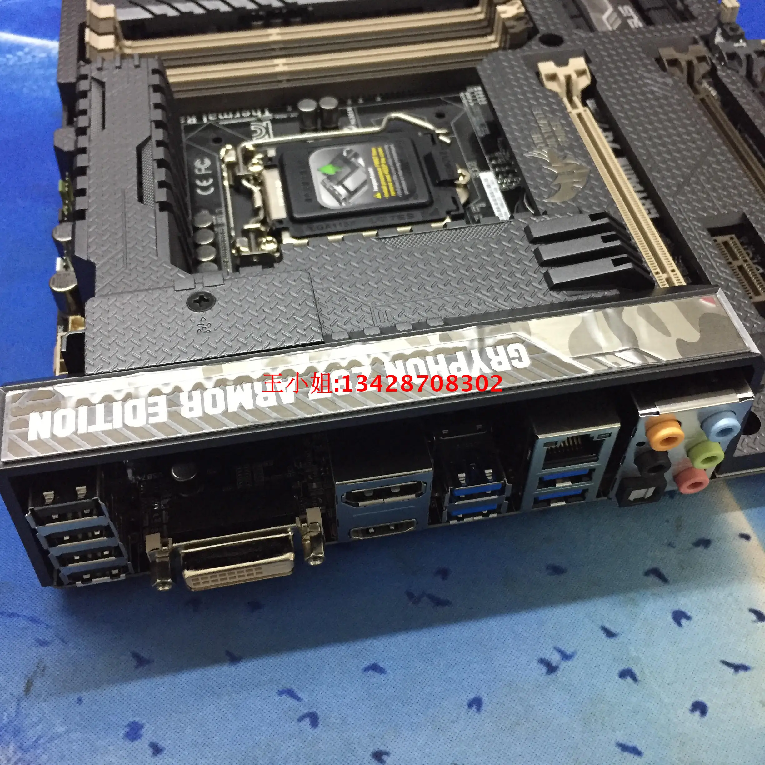 Новая материнская плата Asus GRYPHON Z97 ARMOR EDITION 1150 pin | Компьютеры и офис