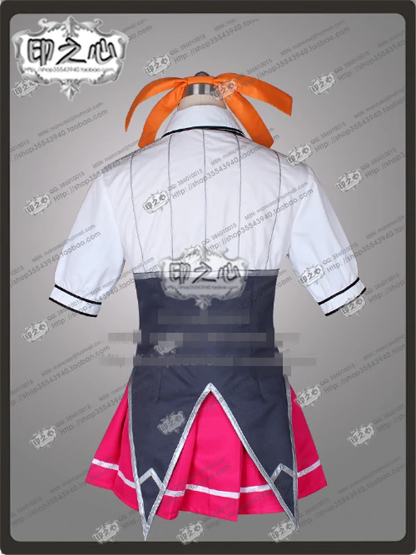 

Anime High School DxD Rias Gremory cosplay costume Tops+Dress D