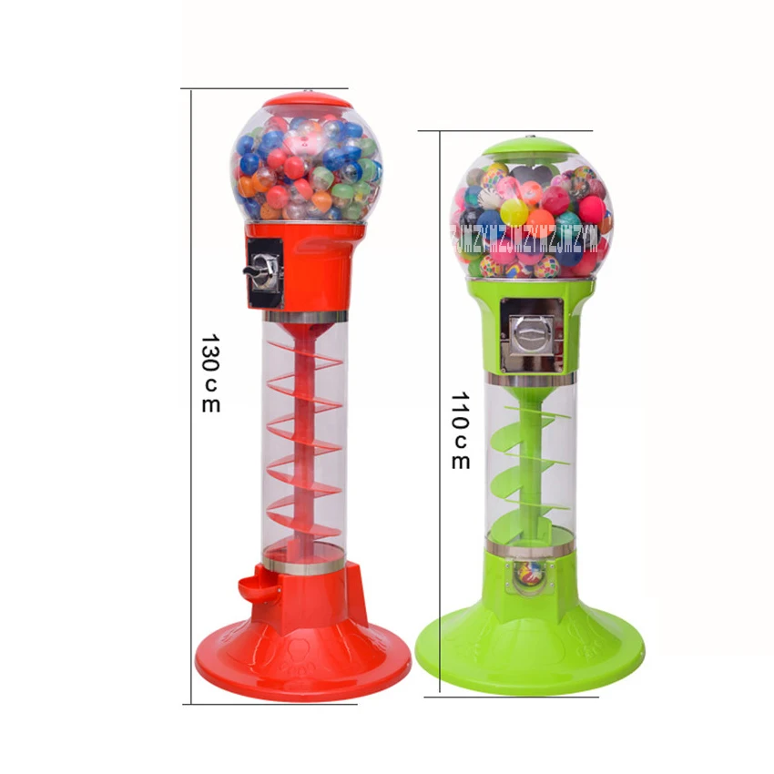 1PC Automatic Coin-operated Game Machine 32mm-60mm Bouncy Ball Machines /Twisted Egg Games Vending 1.1 m/1.3 m Hot Sale | Инструменты