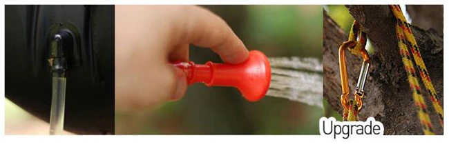 Сумка для душа на солнечной батарее 40л мойка кемпинга с подогревом дорожная