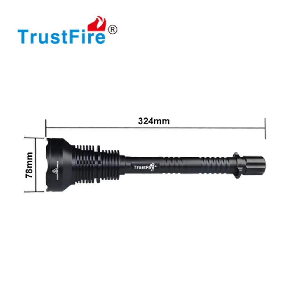 TrustFire X7 SST-50 светодиодный тактический фонарь 1300LM Мощный водонепроницаемый