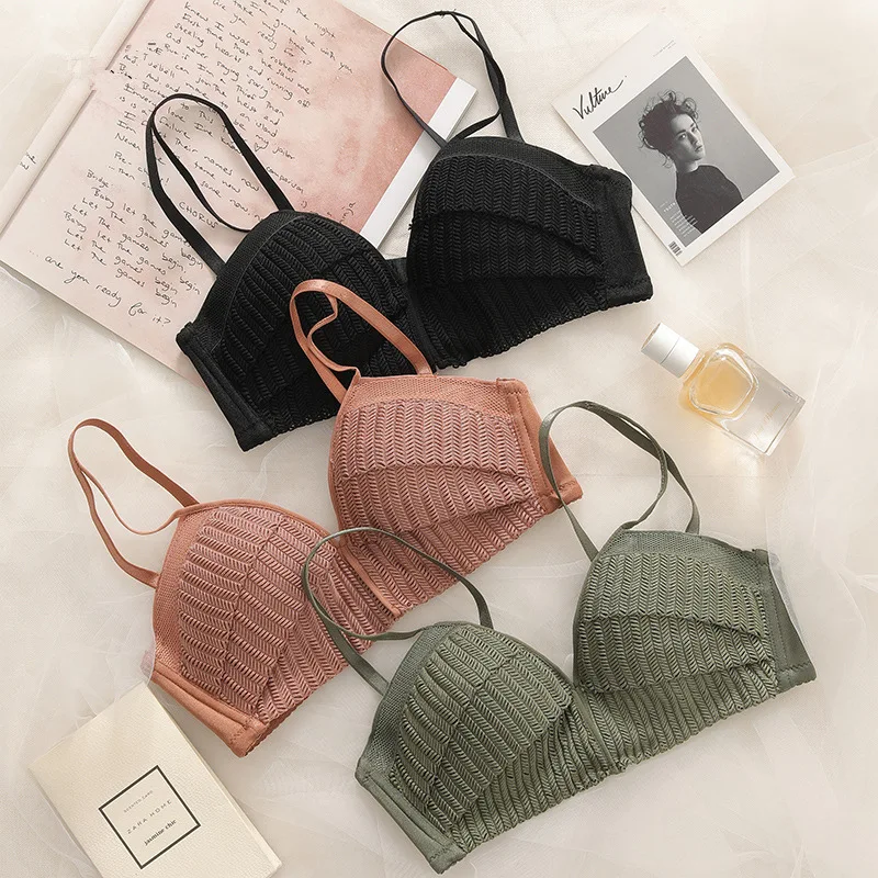 Yhotmeng2019 Новое милое кружевное нижнее белье женское с маленькой грудью и