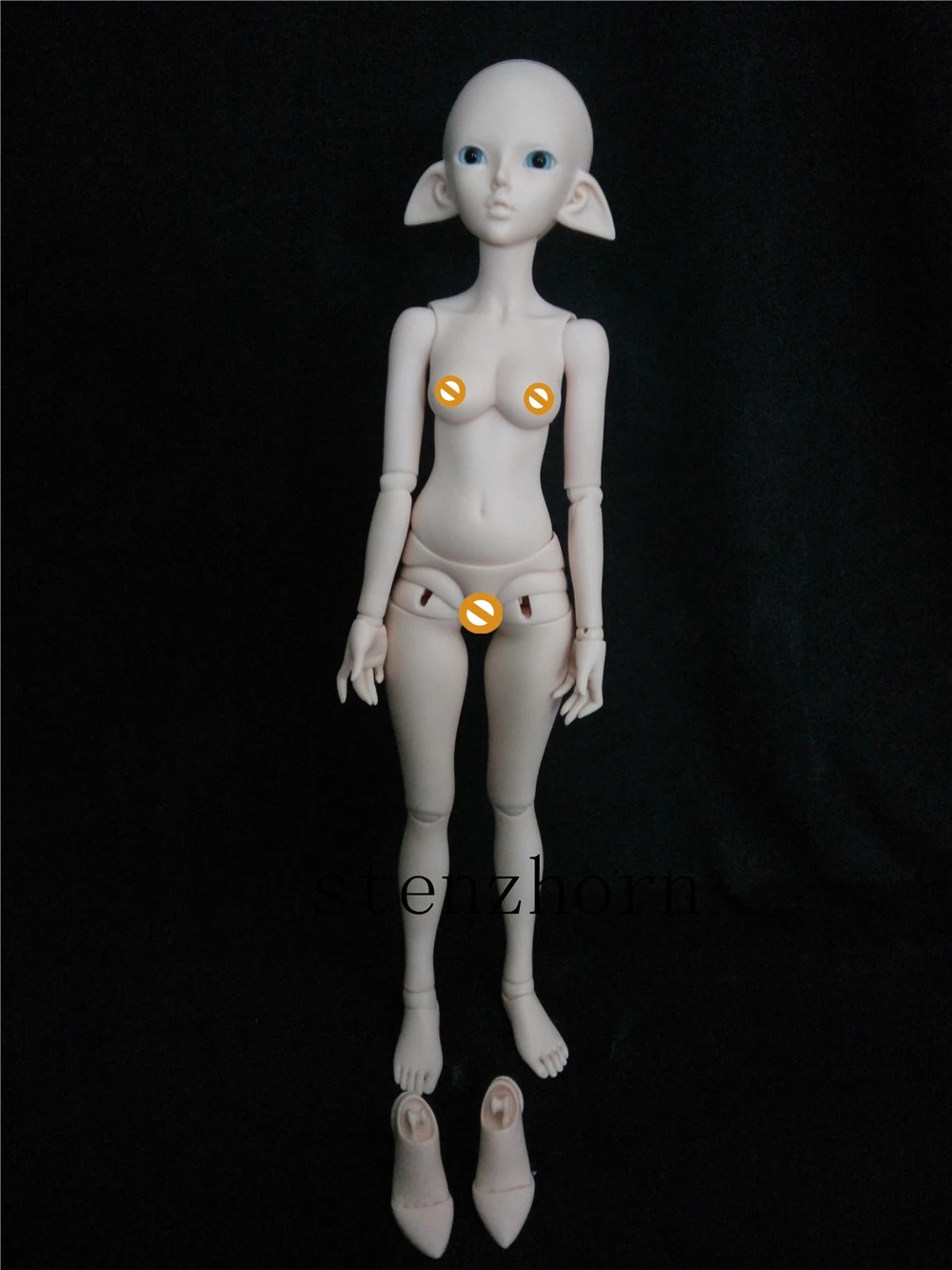1/4BJD кукла чокер версии Elf Бесплатная доставка глаз можете выбрать цвет глаз|dolls