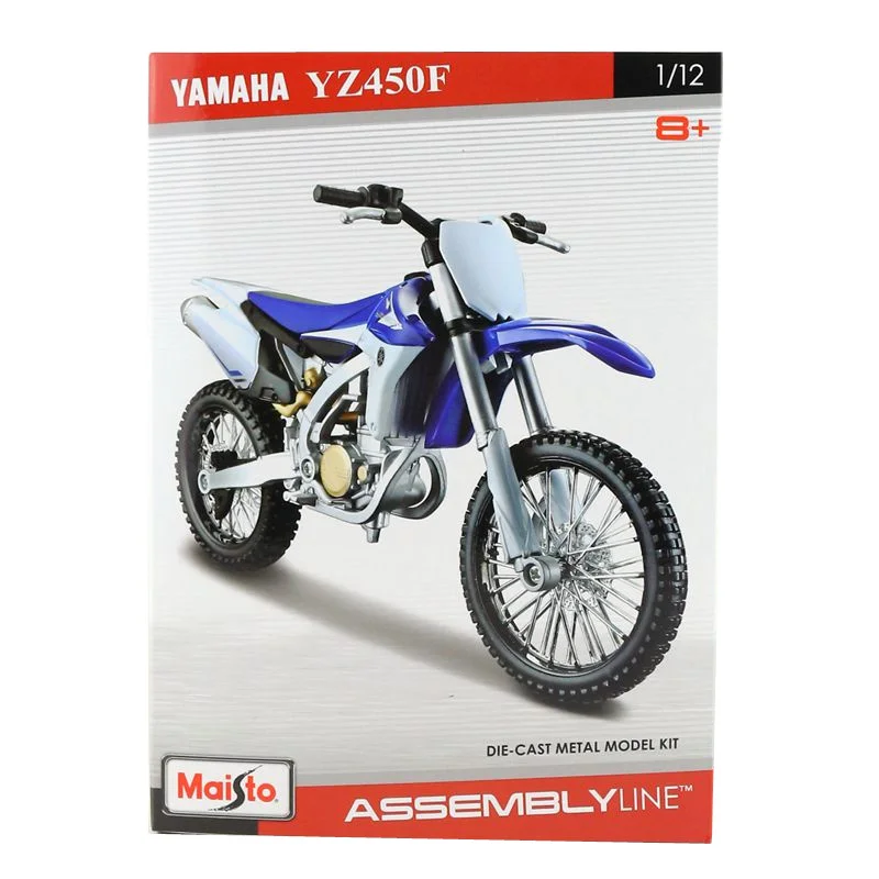 Бесплатная доставка/игрушка Maisto/Сборная модель мотоцикла/масштаб 1:12/YAMAHA YZ450F