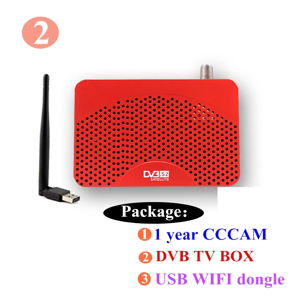 DVB and WIFI cccam 1 год CCCAM 7 Cline аккаунт цифровой рецептор ТВ тюнер DVB S2 спутниковый ресивер IP tv Youtube H.264 DVB-S2 CCCAM с USB WIFi - Цвет: DVB and WIFI cccam
