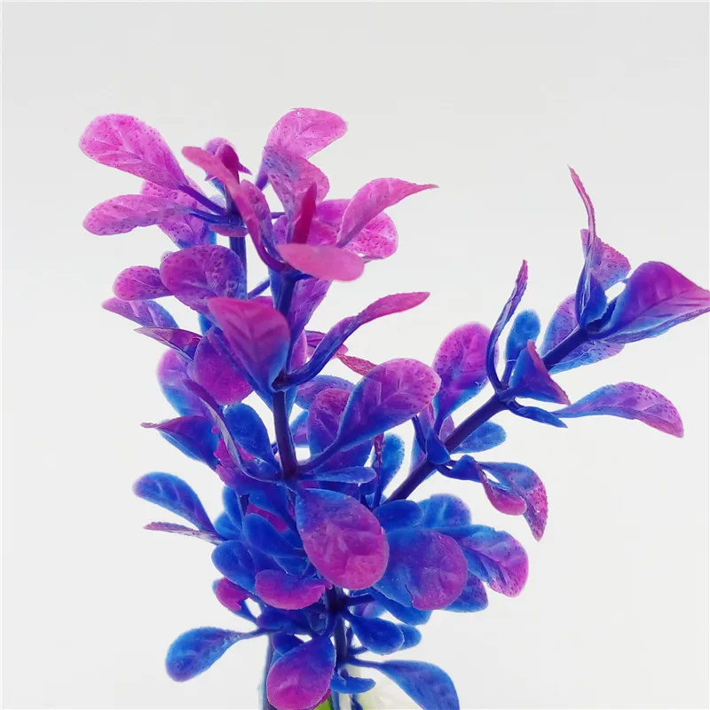 6 шт 10 5 см аквариум искусственные растения Подводное растение для аквариума