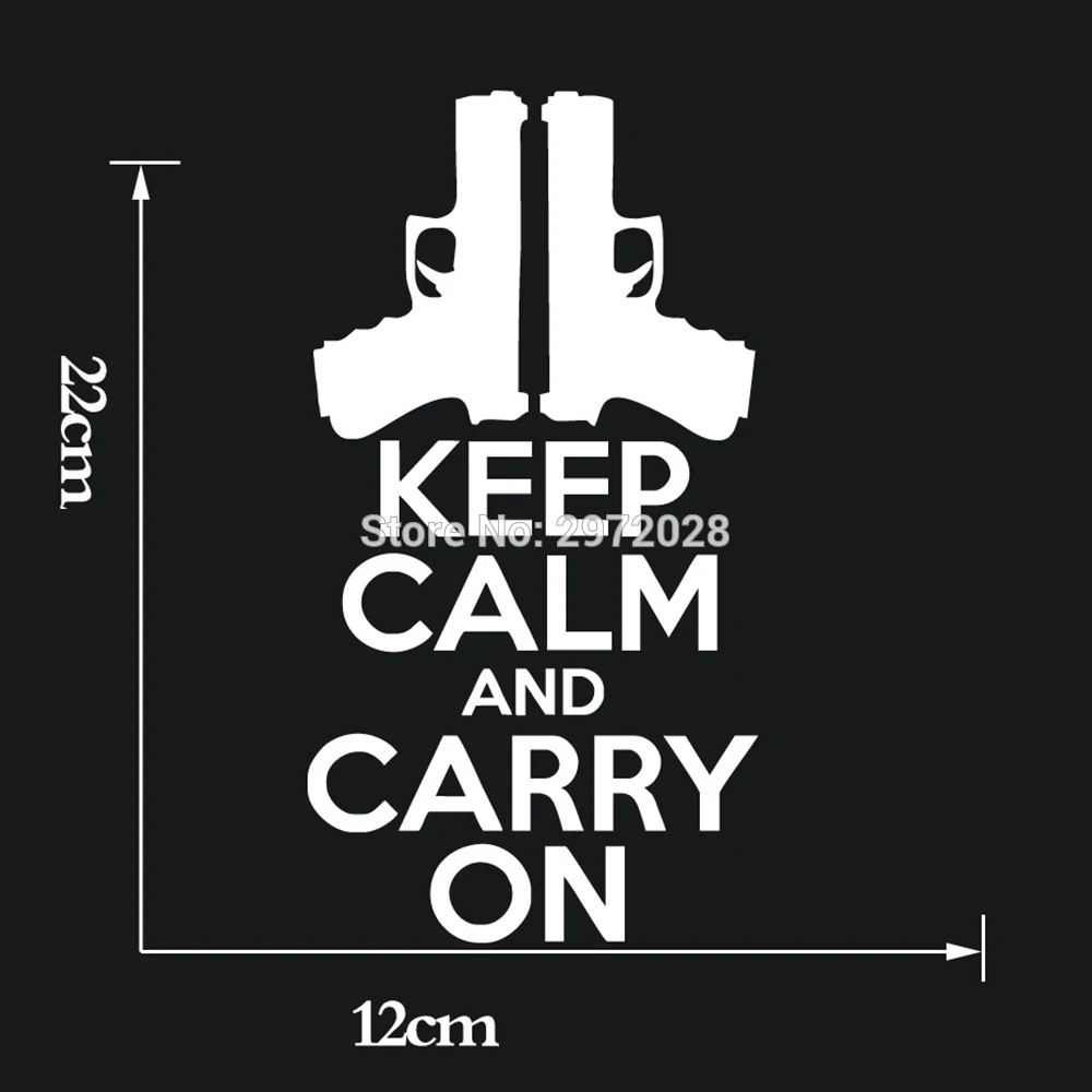 Новый дизайн с надписью Keep Calm and ручной клади светоотражающий материал Авто