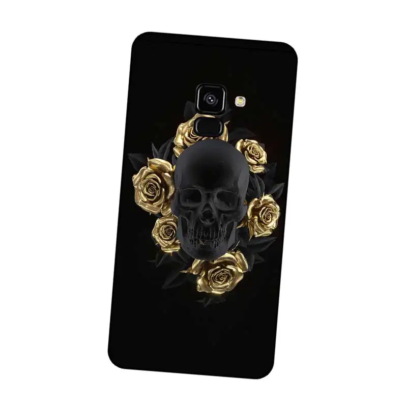 P180 Reaper Luxurious Black Silicone Case Cover For Samsung Galaxy J2 J3 J4 J5 J6 J7 J8 Pro Plus Prime 2018 2017 |