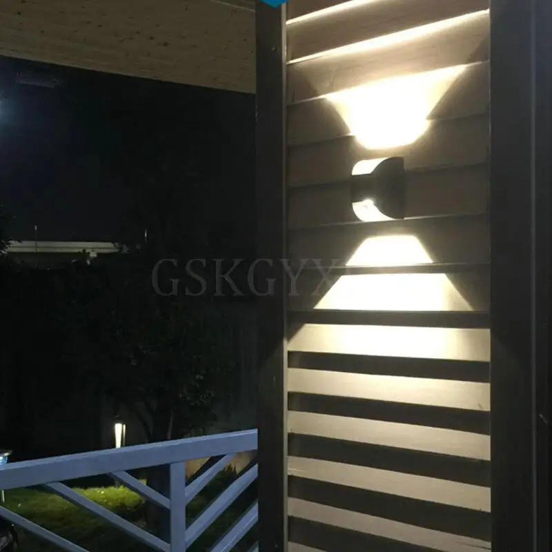 7 Вт внутренний или наружный светодиодный настенный светильник современный