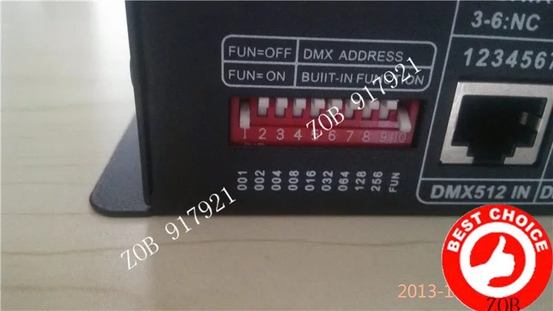 DMX 512 декодер DMX512 LED RGB контроллер, DC12-24V 4A 4 Каналы для rgb потолочный светильник, светодиодные полосы света, розничная