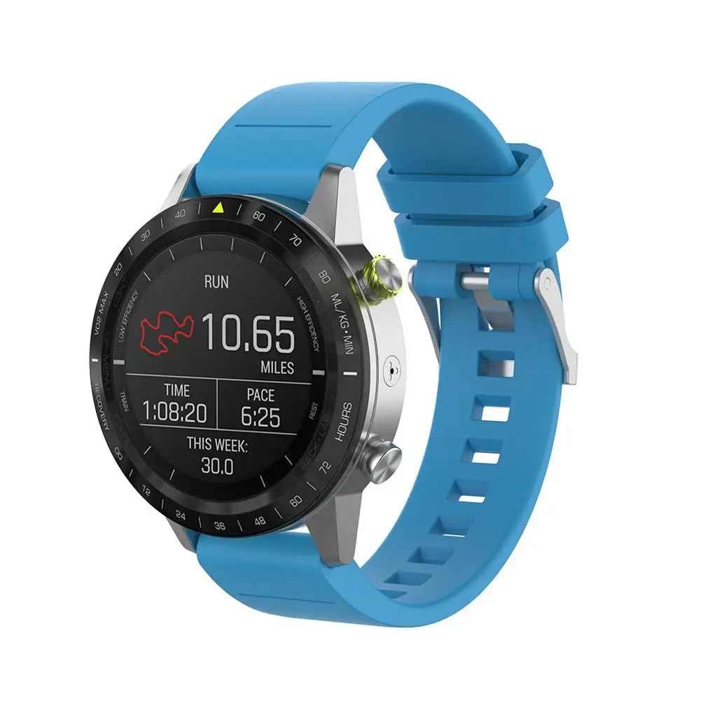 Силиконовый ремешок для часов GARMIN MARQ Athlete 22 мм быстросъемный сменный аксессуары