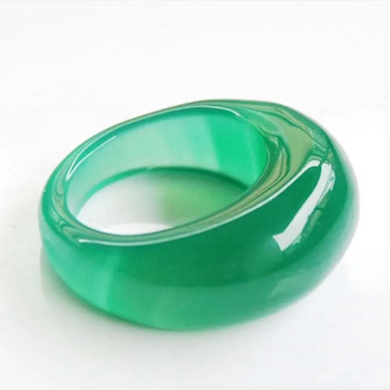 Натуральный ледяной красный/зеленый/белый халцедон оникс кольцо для мужчин и