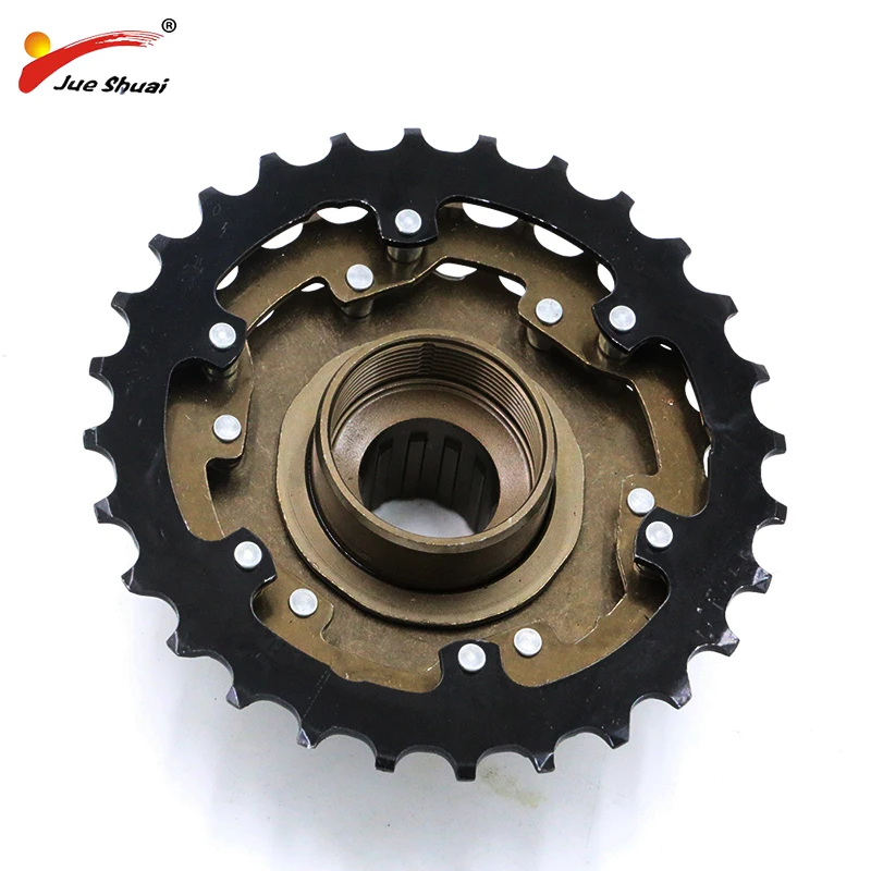 Велосипед Freewheel 6/7 скоростная кассета Электрический велосипед 14 28T для зубчатого