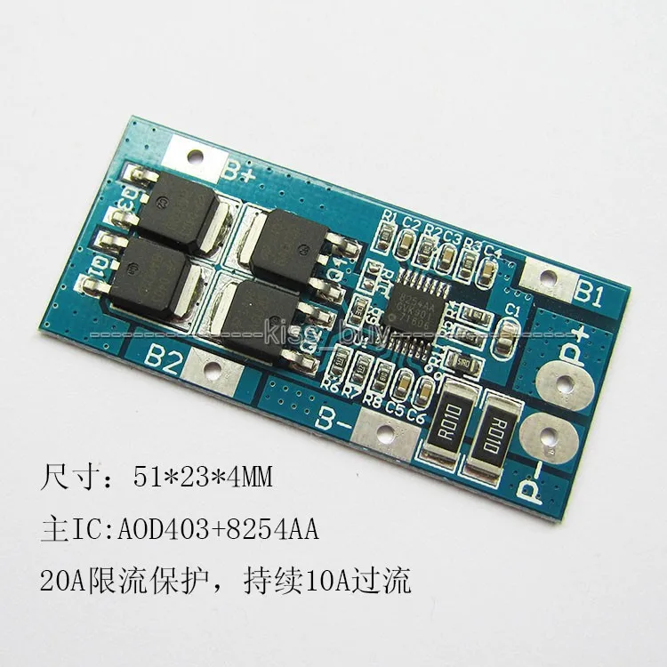 3S 10A 11 1 v 12 6 3 Pack 18650 литий-ионная литиевая батарея | Электронные компоненты и