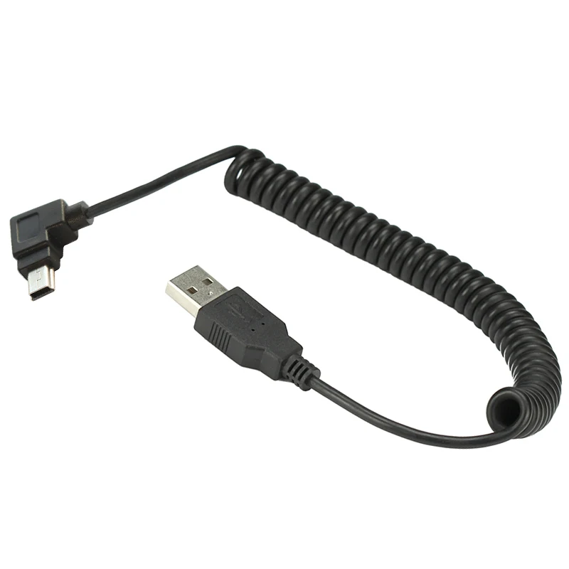 Кабель USB 2 0 Male to MINI 90 градусов mini вверх или вниз угол влево вправо угловой