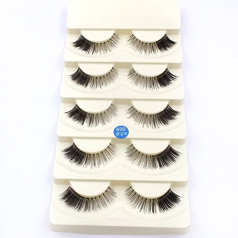 Ручная работа прозрачные накладные ресницы высококачественные натуральные