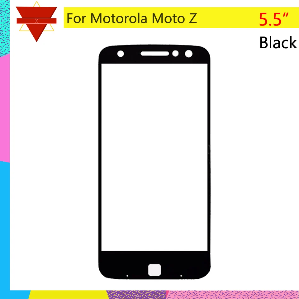 Touchsreen для Motorola Moto Z Droid XT1650/Z Play XT1635 сенсорный экран передняя внешняя стеклянная