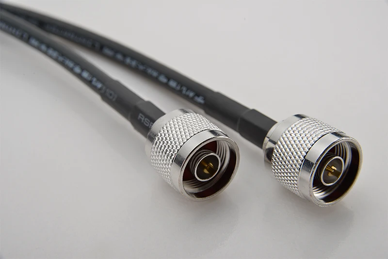 

30 Meters Black RG6 Coaxial Cable N Male to N Male Connector Low Loss Coaxial Cable for Mobile Cell Phone Signal Repeater