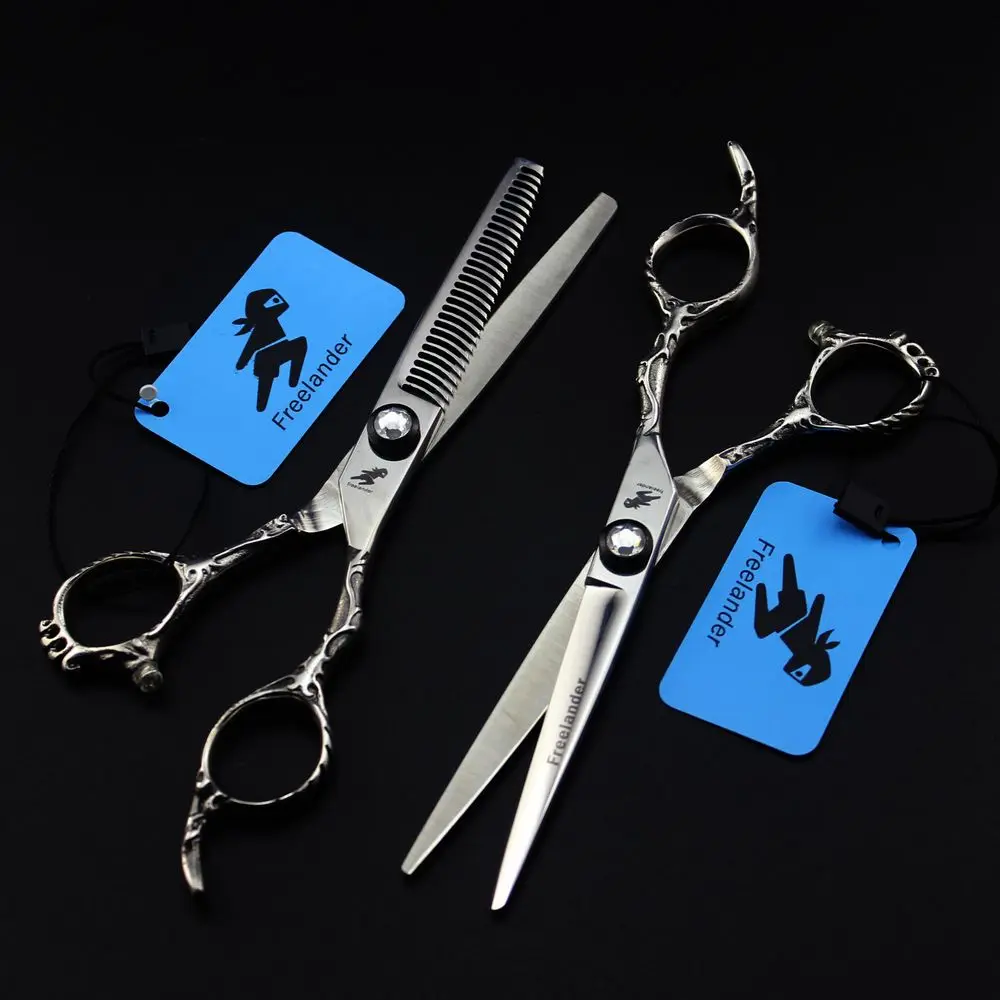 Парикмахерские ножницы Freelander 6 дюймов 440C Профессиональные для стрижки