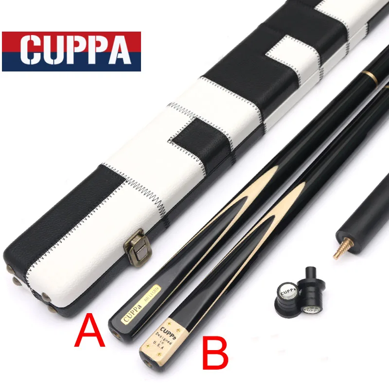 Cuppa ручная работа 3/4 Snooker кий Чехол Набор A/B Тип Cue s 9 8 мм яркая краска
