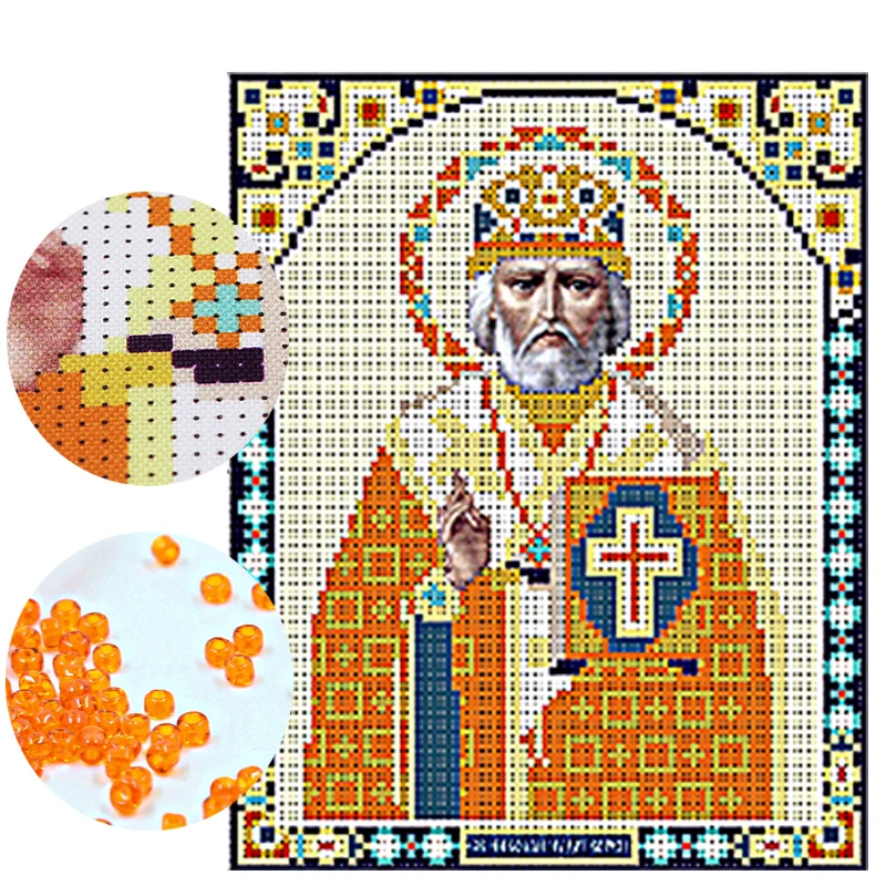 Рукоделие вышивка из бисера своими руками Набор для вышивки религия отец Иисус