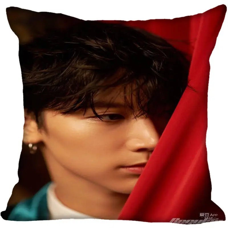 Новинка наволочки KPOP KEANE NCT с принтом квадратная шелковая наволочка домашние