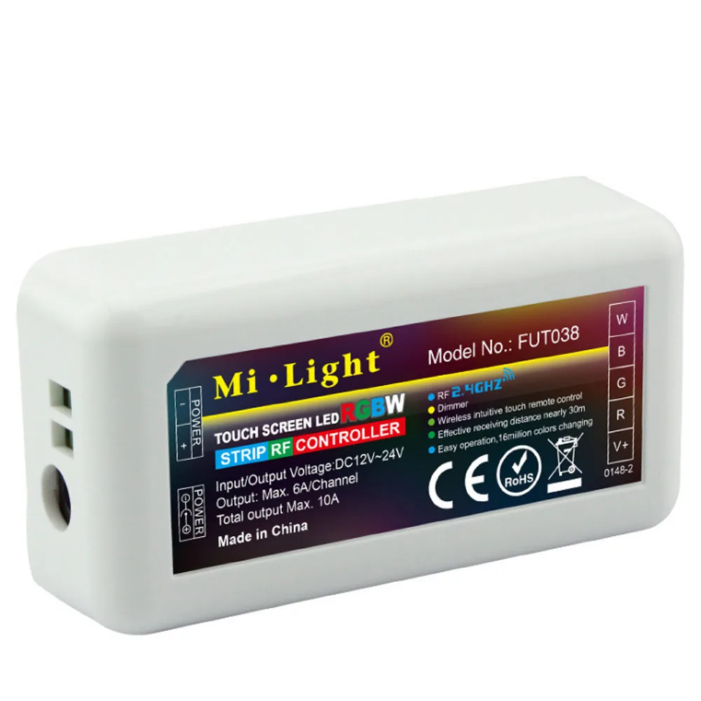 Контроллер Milight FUT038 для светодиодной ленты 2 4 ГГц 6 А/12 ~ 24 В|Контролеры RGB| |