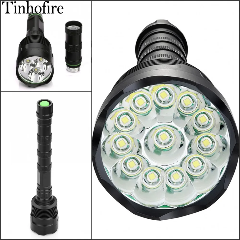 Tinhofire CX 3/4/5/6/7/8/9/10/11/12 T6 CREE XM L 3800 16000 люмен 5 режимный светодиодный фонарик