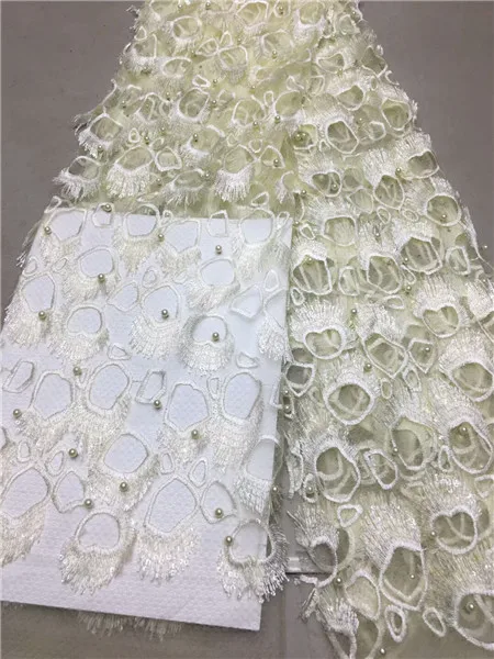 Latest African lace 2018 French beaded fabric wedding dress high quality embroidery | Дом и сад