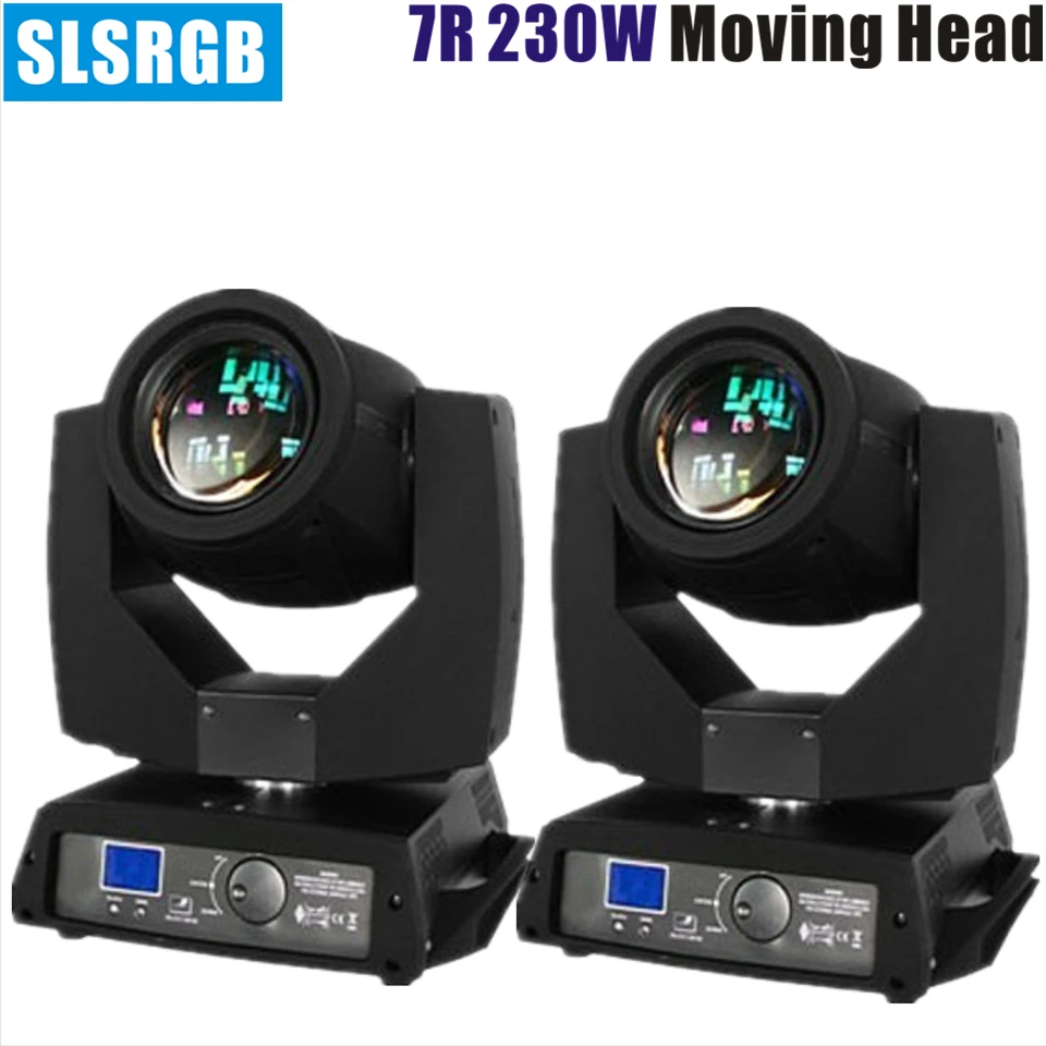 

2pcs/lot beam 7r 230 sharpy beam moving head light with dmx 512 controller