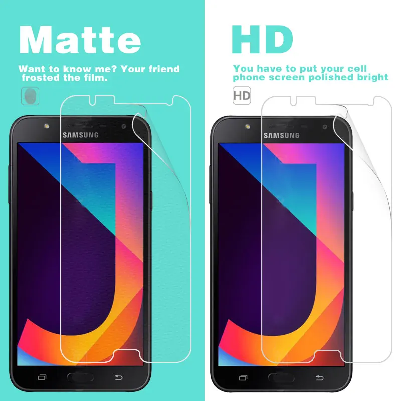 Прозрачная глянцевая пленка для Samsung Galaxy J7 Nxt J701F 5 дюймов матовая с антибликовым