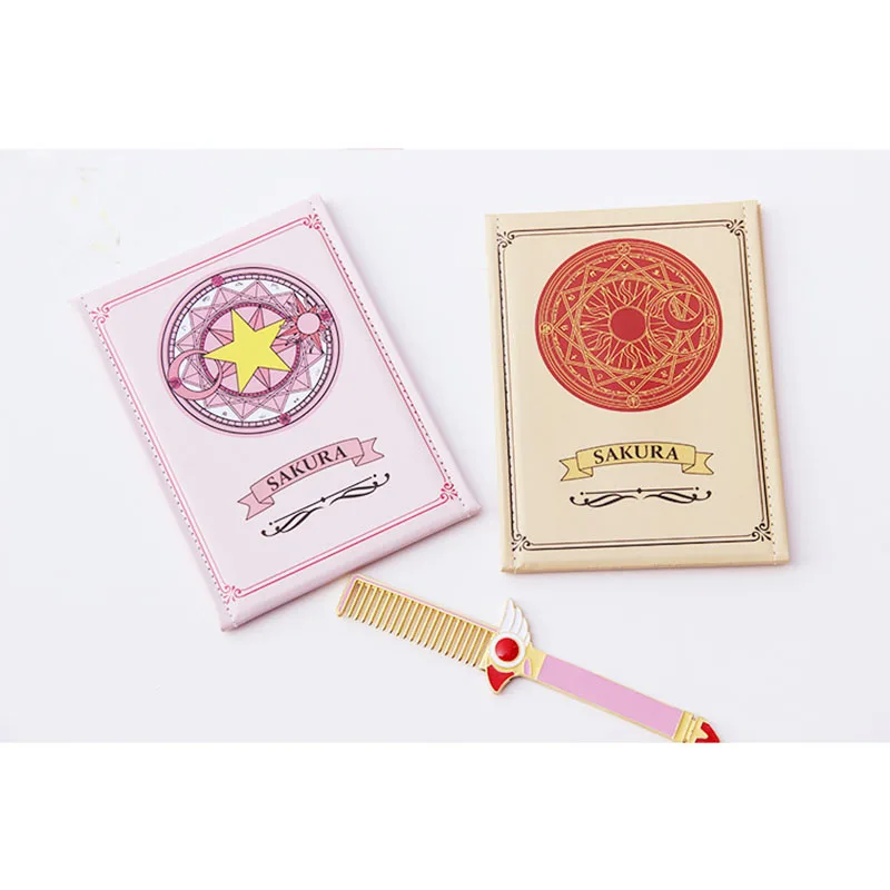 Карточка-каптор Сакура КИНОМОТО косметическое зеркало костюм палочки Косплей