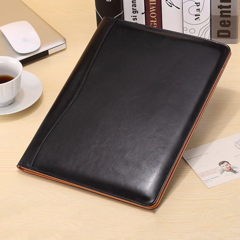 Новый офисный портфель A4 из искусственной кожи папка для документов совещаний