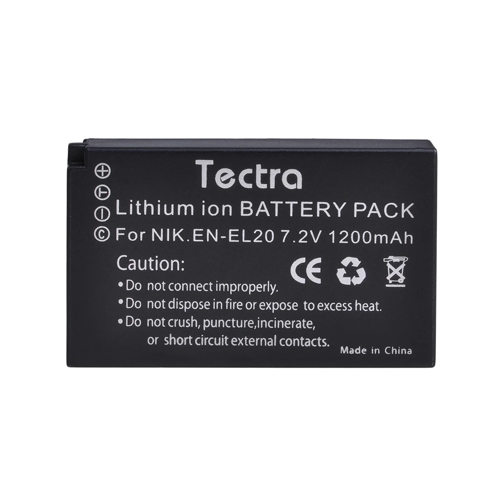 1 шт. 1200 мАч EN-EL20 EN EL20 EL20a батарея для Nikon Coolpix P1000 Nikon1 J1 J2 J3 AW1 | Электроника