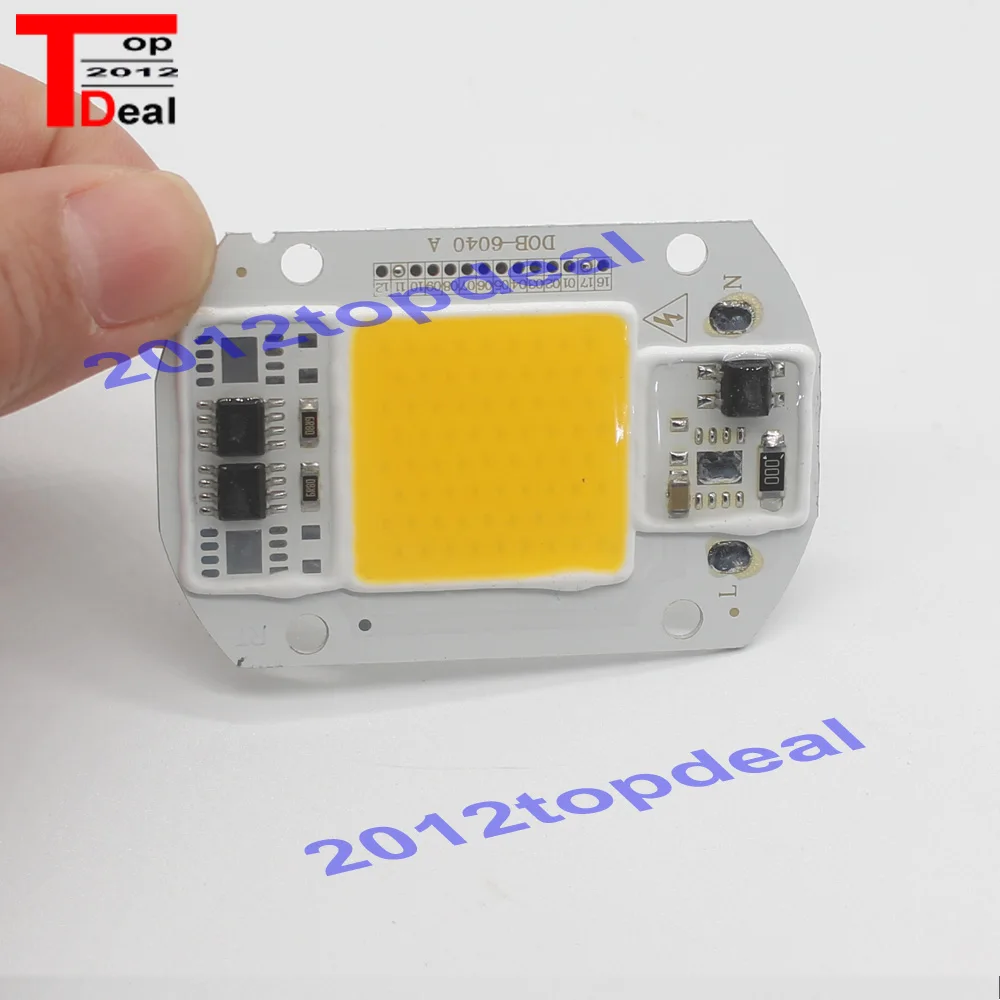 10 шт. чип для светодиодной лампы COB 50 Вт 110 В 220 В|led 50w cob|led white chiplamp lamp |