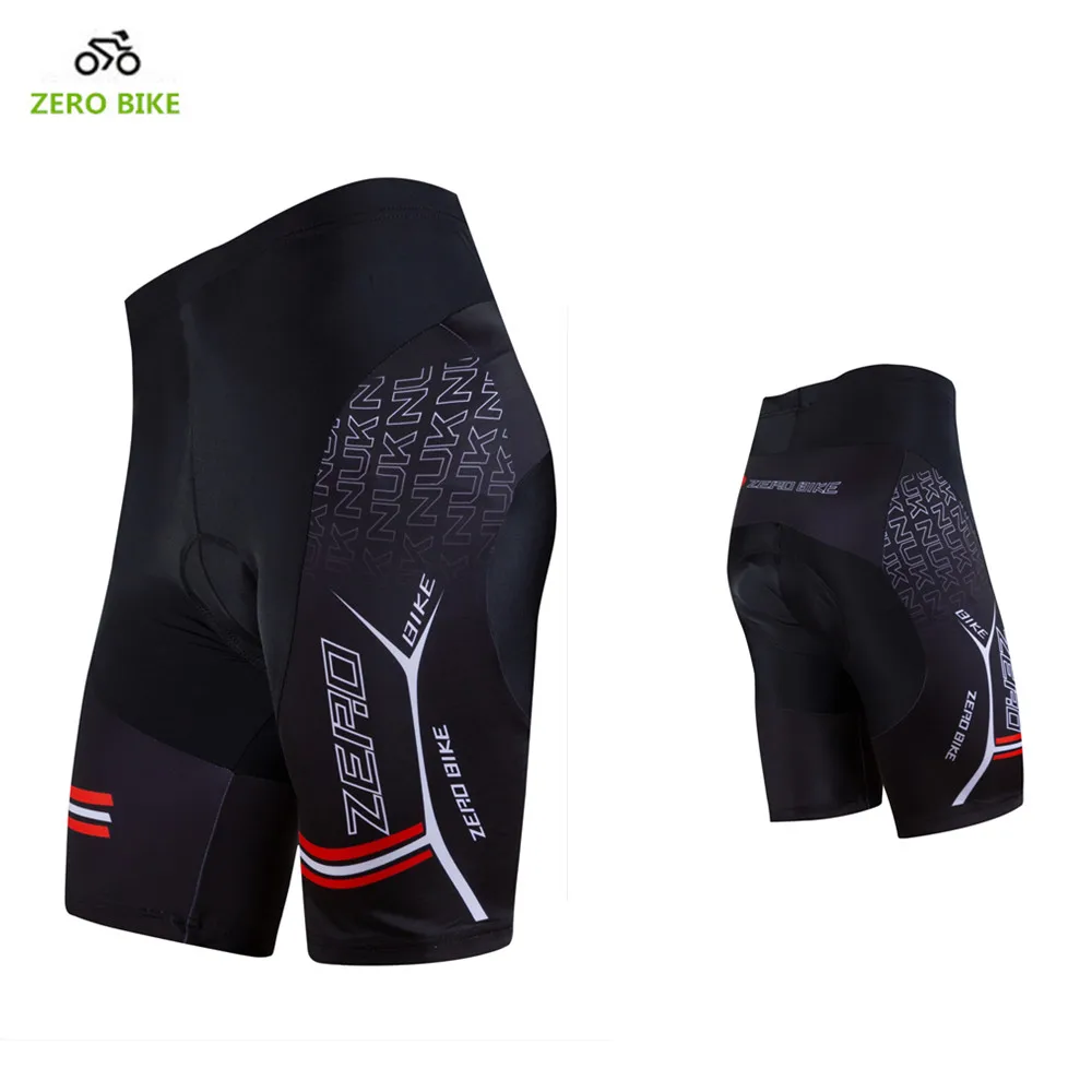 Hot Sale Men's Quick Dry Cycling Shorts Mountain Bike Bicycle 3d Gel Padded Tight Shorts Black M-xxl