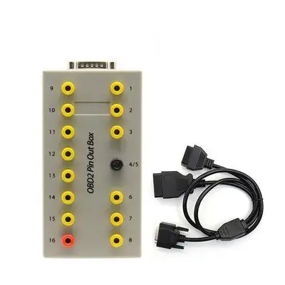 OBD передача сигнала OBDII Breakout Box автомобильный протокол детектор Автомобильный диагностический инструмент OBD2 Pin Out/Break Out Box автомобильные аксессуары