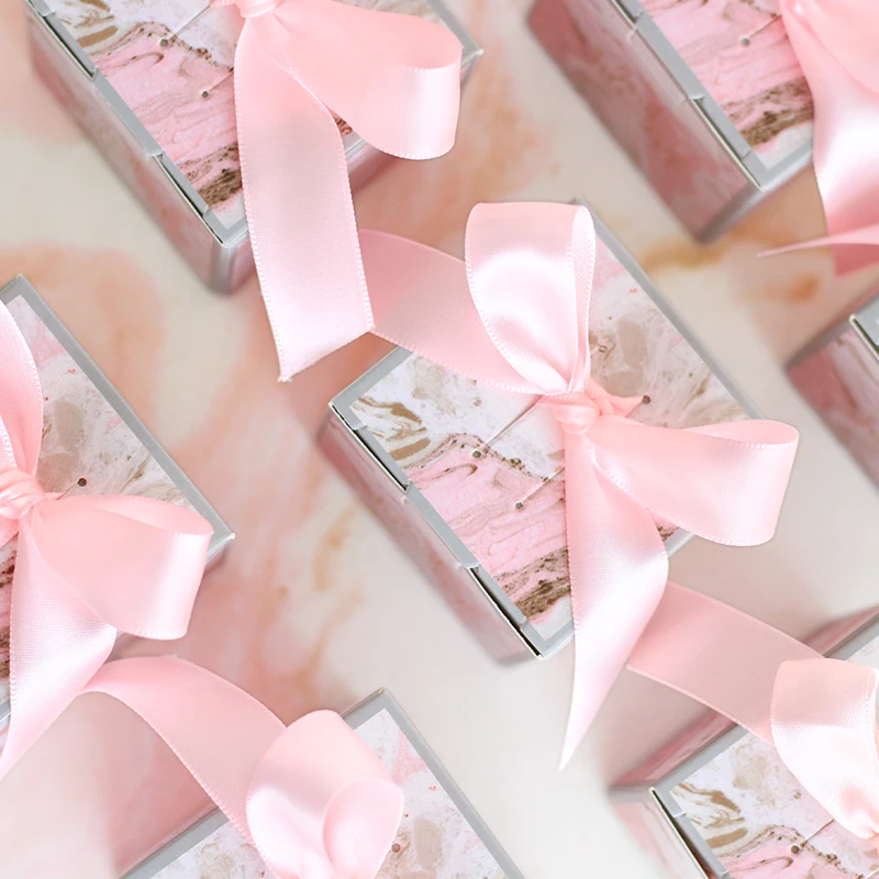 

Candy Box with ribbon chocolate Box gift boxes wedding souvenirs Bag Kids Birthday Supplies wedding favors and gifts