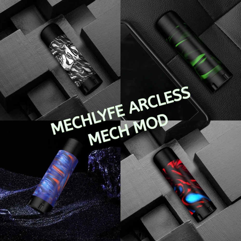 2019 Новинка! MECHLYFE x AmbitionZ вейпер бездуговой мех мод Смола издание 18650/20700/21700 батарея