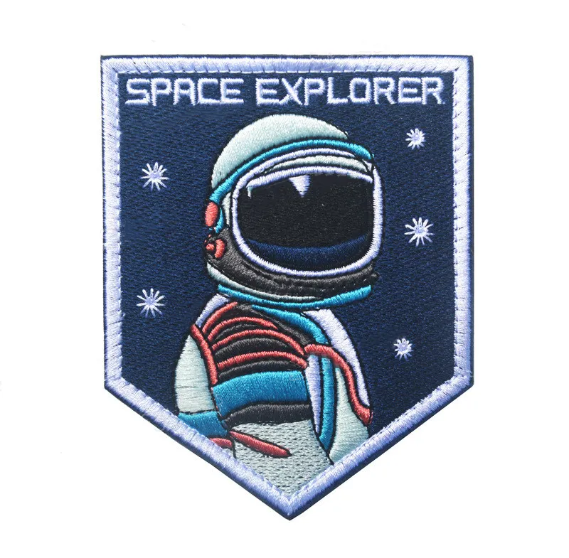 Apollo Discovery космонавты вышитая ткань логотип Волшебная повязка на руку нашивки швейная вышивка аппликация эмблема аксессуары патч