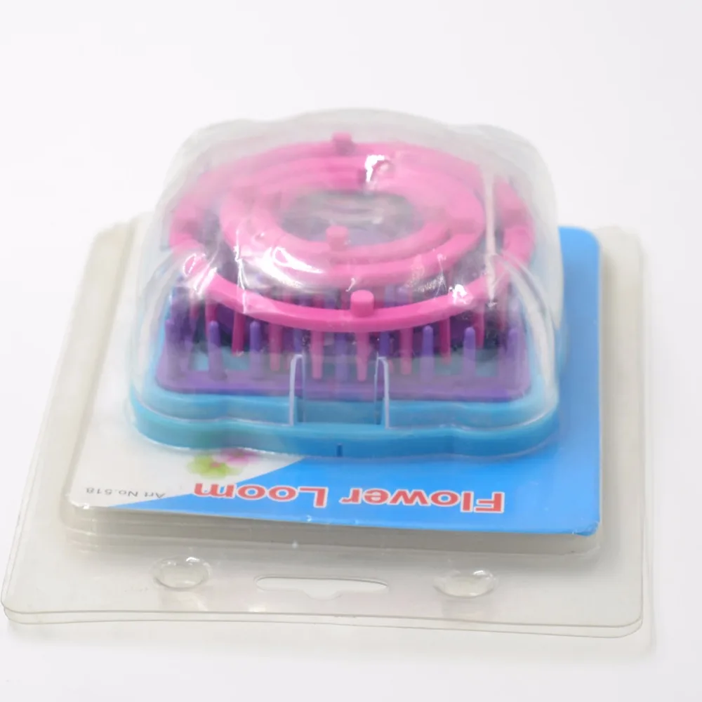 9 шт. набор вязальных станков для вязания цветов Набор вязаных крючком шерстяных