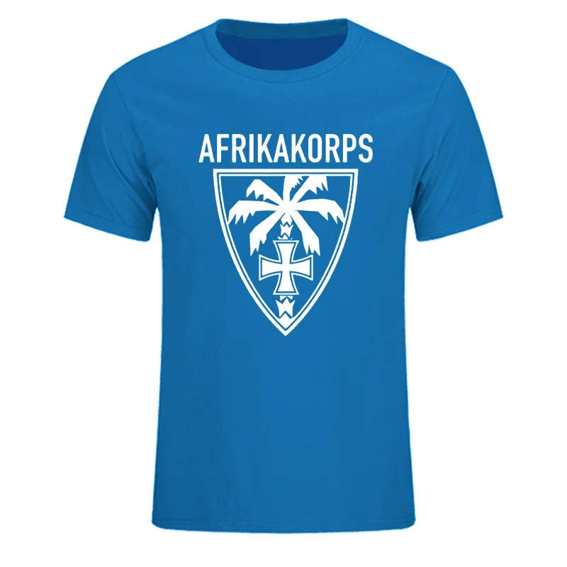 Новая женская футболка с надписью Maglietta Afrika Korps