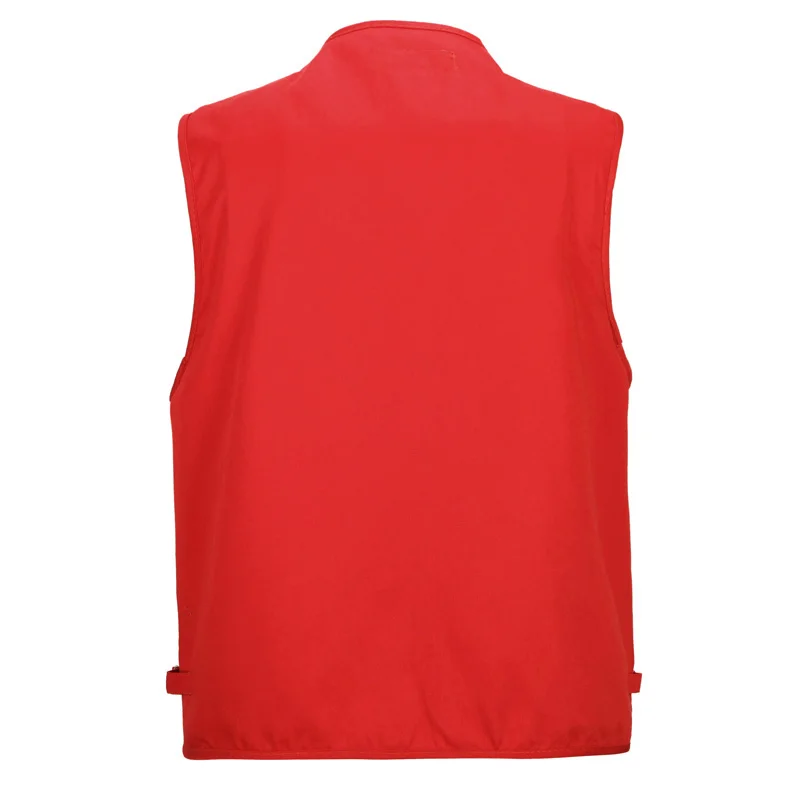

Men's Vest Sleeveless Multi Pocket Camera Vest Travelers Photography Vest jacket Men's Clothes Waistcoat