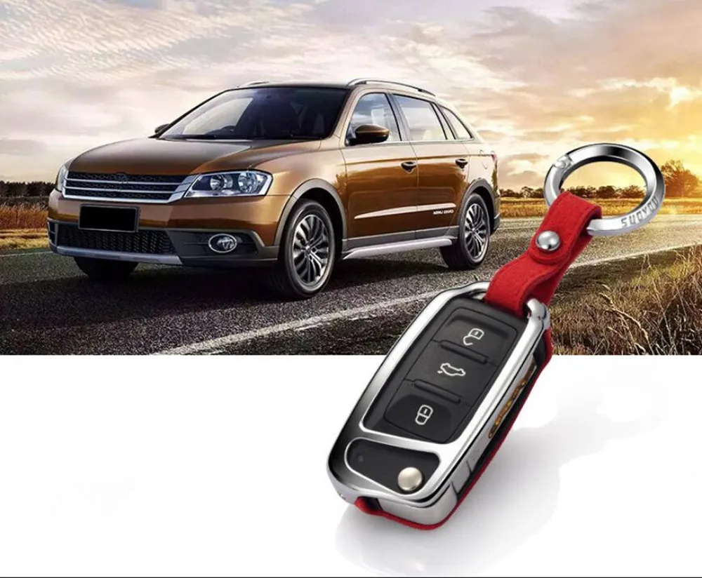 Автомобильный ключ крышка оцинкованный сплав для Mercedes-Benz V W Volkswagen Skoda OCTAVIA III Golf7 Polo Tiguan Passat J ВАВТ MK5 MK6 T5 Жук автомобиль аксессуары