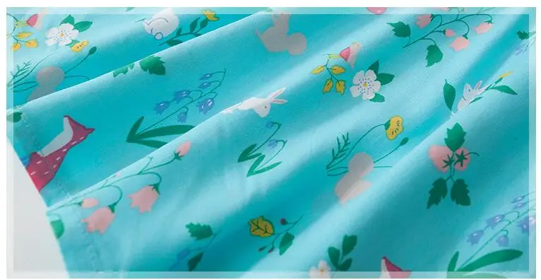 Little maven kids brand 2018 autumn new design children's dress baby girls clothes Cotton grass animal print girl dresses S0384 | Детская