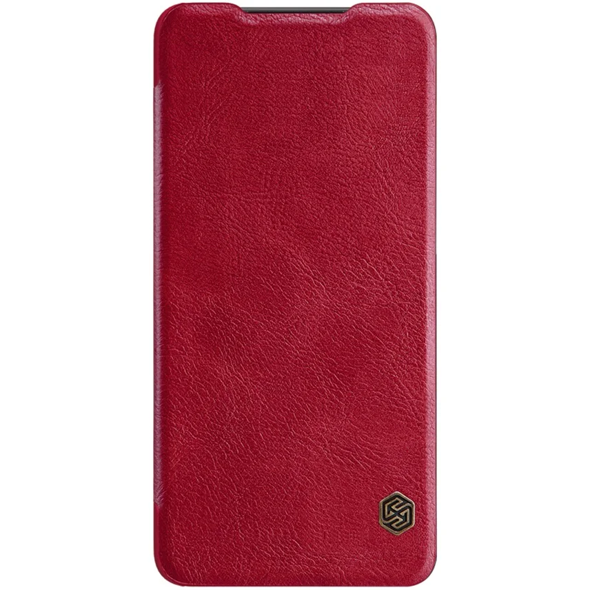 Red Для huawei P30 чехол Nillkin QIN серии Флип кожаный чехол с карманом для карт роскошный фирменный защитный флип-чехол для huawei P30 чехол - Цвет: Red