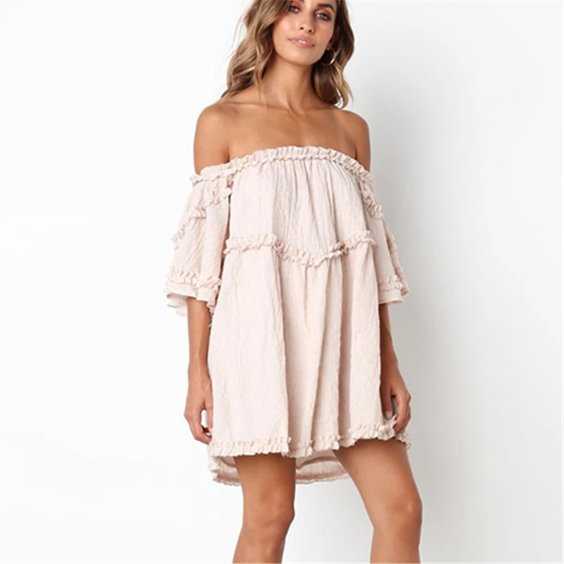 Женское короткое платье весна лето 2019 Модное Новое соблазнительное с вышивкой в